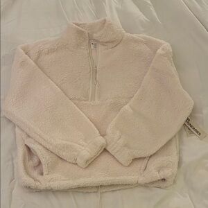 No Boundaries Cream Teddy Jacket
